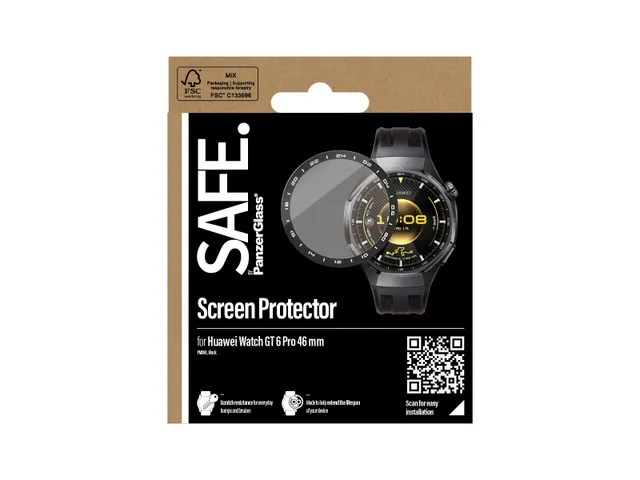 PanzerGlass SAFE. by Screen Protector Huawei Watch GT 6 Pro 46 mm,