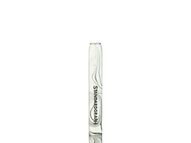 Penhouder Standardgraph gemarmerd zwart/ wit