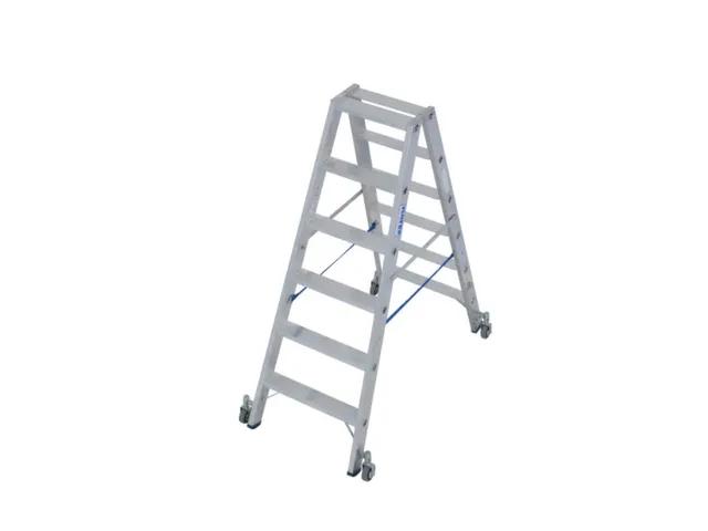 Verrijdbare Boktrap Aluminium L 1 54M 2X6Treden