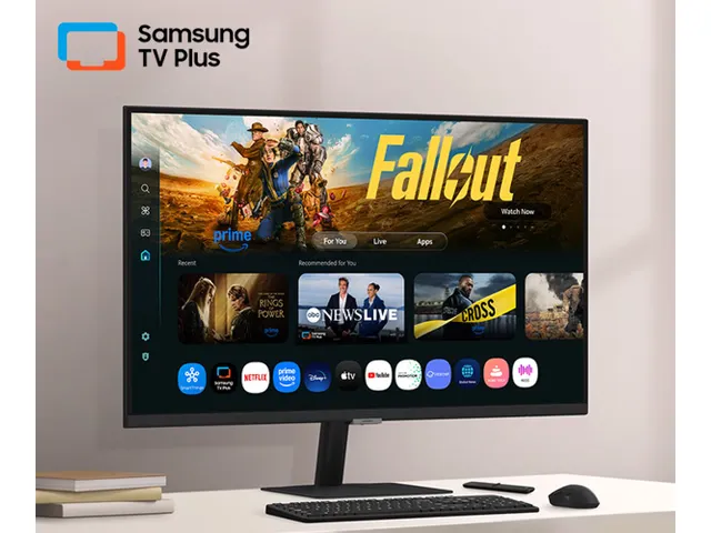 LS32FM702UUXEN 32 inch 4K UHD monitor VA HDR10 USB-C 65W speakers HAS