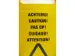 waarschuwingsbord Caution Easy Absorb tweezijdig, opvouwbaar.