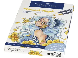 Sketchmarker Faber-Castell Goldfaber set nr.1 Romantic Manga Collectio - 3