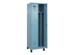 locker voor scheiding van kleding,HxBxD 1950x600x500mm,2vak
