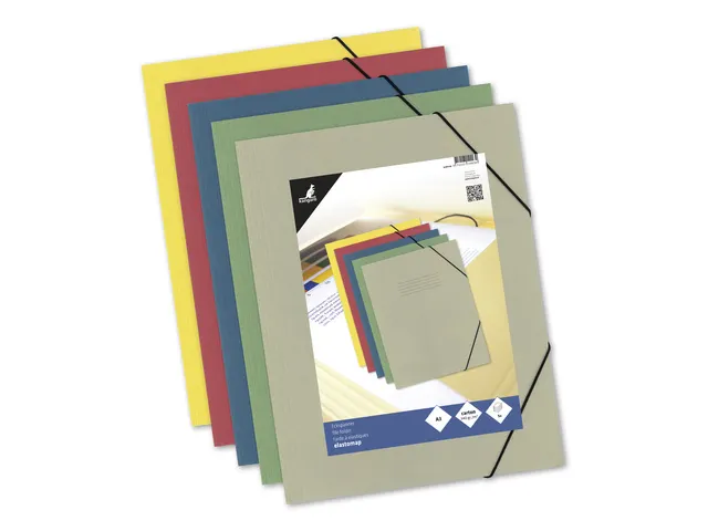 Elastomap Kangaro A3 340gr. krimp a 5st. assorti kleuren