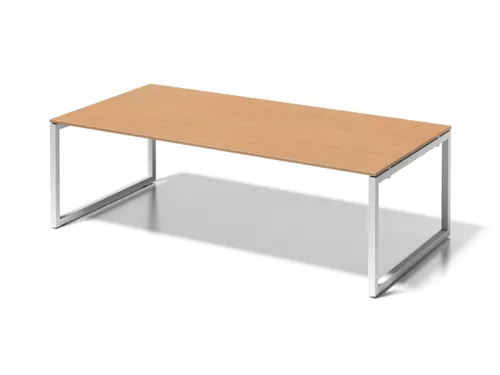 vergadertafel/directiebureau,HxBxD 740x2400x1200mm,rechthoekig