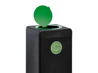 Afvalbak 90 liter EarthBin Groen Zwart - 3