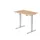 Elektrisch in hgte vst. zit-sta-bureau,HxBxD 630-1270x1200x800mm
