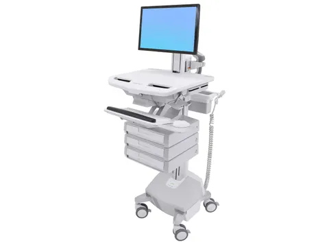 Medische Trolley StyleView Cart met LCD Pivot LiFe Powered 3 Laden
