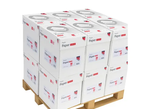Kopieerpapier Quantore Economy A4 80 Gram Nonstop Wit Halve Pallet
