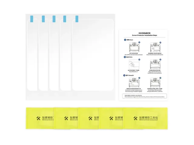 Beschermfolie voor LCD-Schermen, Photon Mono M7/M7 Pro, Set van 5