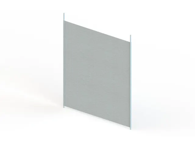 scheidingsplaat,v. inhaakstelling,HxD 500x400mm,doorgaand,staal