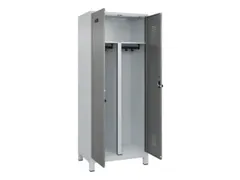 PBM-locker,HxBxD 1950x800x500mm,2vak,vak B 400mm,draaigrendel