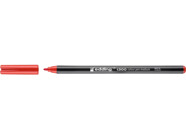 Fineliner Edding 1300 Rood 2.0mm