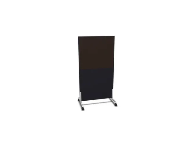 cloison de séparation Hxl 1545x800mm CC-noir BN2036-marron