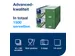 Tork 477413 Soft Lunchservet Advanced Donkergroen 33x33cm