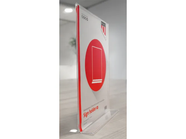 Kaarthouder Quantore A4 T-staand