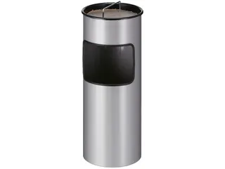 As-papierbak 30 liter aluminiumgrijs - 1