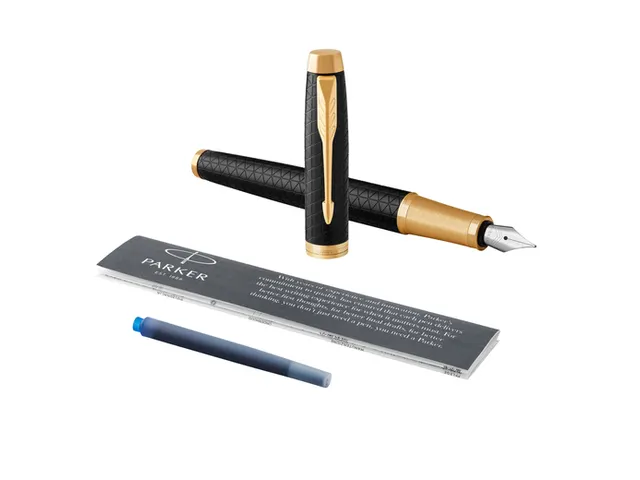 Vulpen Parker IM Premium Black GT Finish Fijn