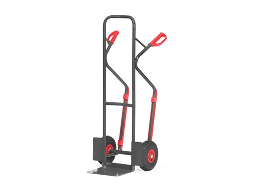 Steekwagen Staal B1330l Ral7016 300kg Luchtbanden