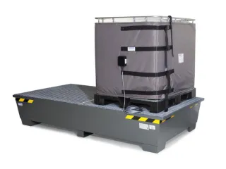 verwarmingsmantel,v. IBC inhoud 1000l,buiten nylon,grijs,2000 W - 1