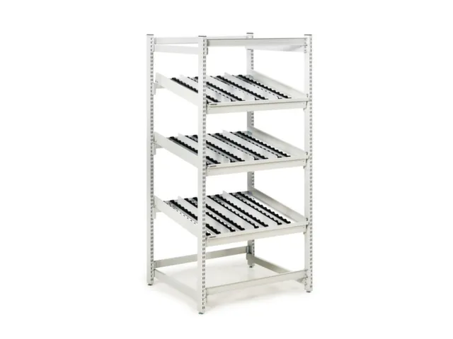 ESD-Kanban-stelling,grondveld,HxBxD 1860x933x805mm,veldl. 700kg