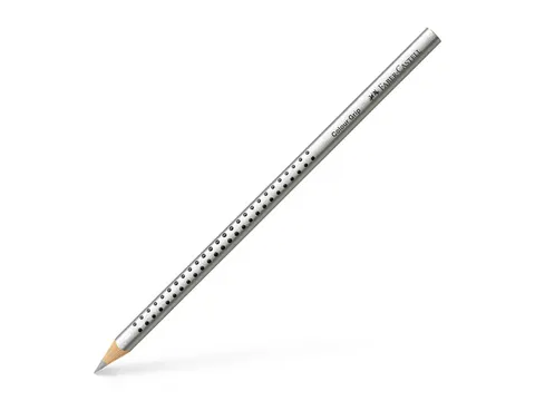 Kleurpotlood Faber-Castell Grip 2001 82 zilver