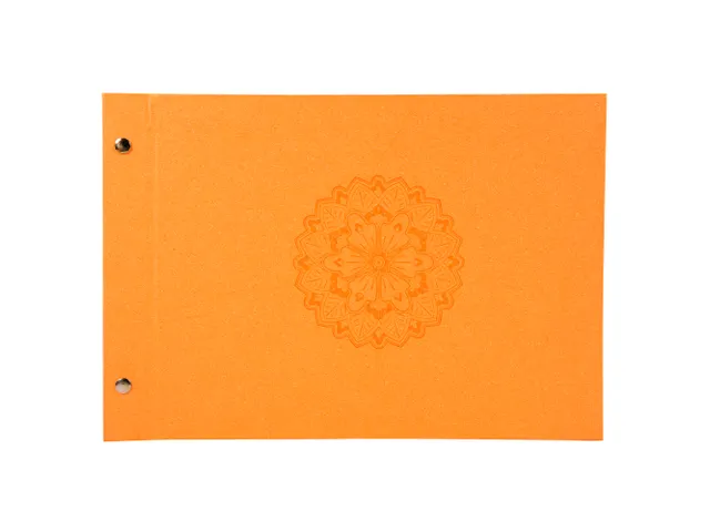 Fotoalb MANDALA schr oef 32x22 40bl oranj