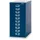 kantoor-ladekast HxBxD 590x278x380mm 10 laden romp oxfordblauw staal