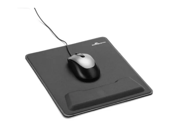 Muismat Ergotop met Polssteun Houtskool