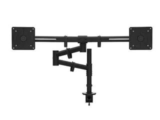 Monitorarm Viewgo Voor 2 Schermen 360° draaibaar Zwart - 2