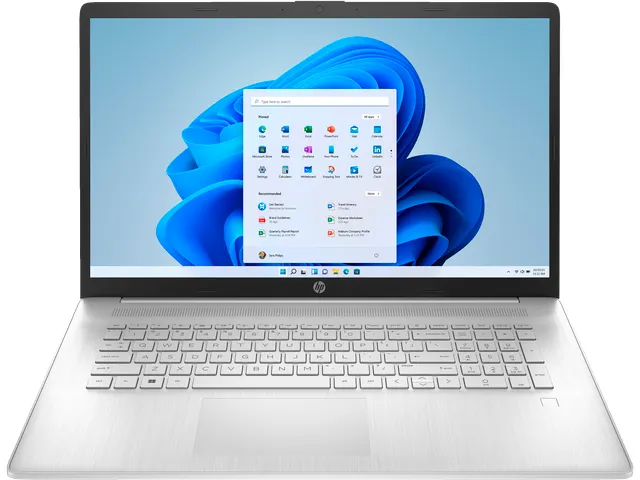 PC portable 17,3 inch Intel Core i3-1125G4 argent