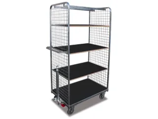 verzamelwagen,draagverm. 400kg,4etage(s),laadvl. LxB 850x500mm - 1