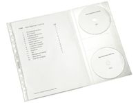 Showtas Leitz 4761 A4 11-gaats PP 0.12mm met cd insteekhoes