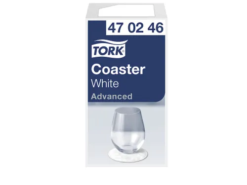 Tork 470246 Onderzetter Advanced wit 9cm