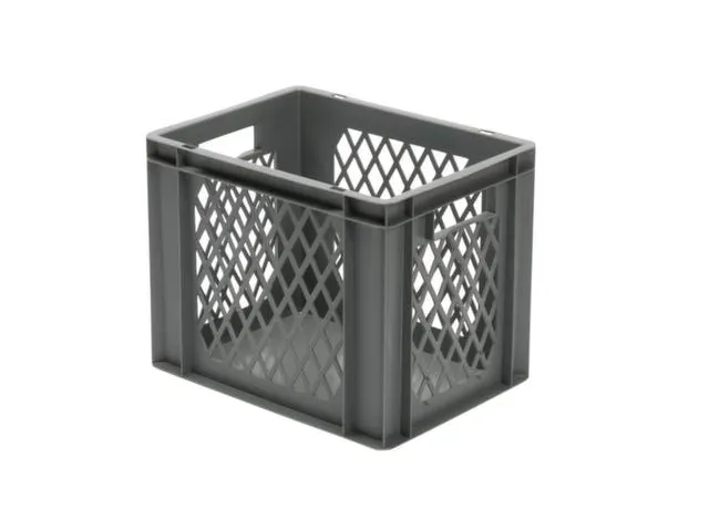 Euronorm-Stapelbak 29l H X L X B 320x400x300mm Grijs