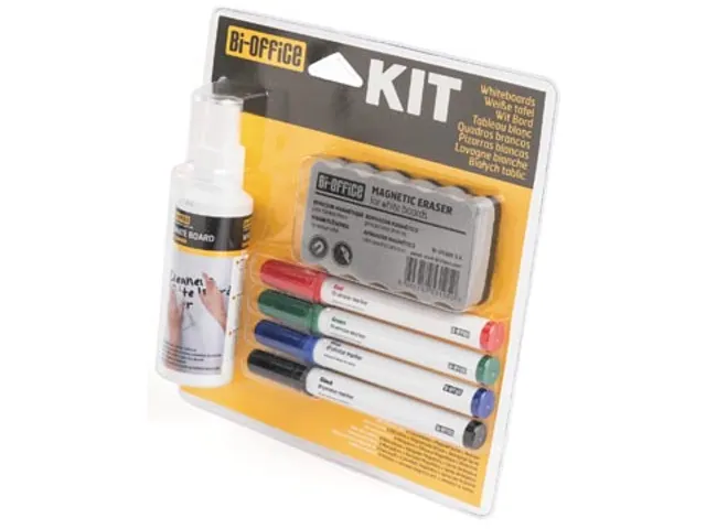 Starterskit Voor Niet-Magnetische Whiteboards