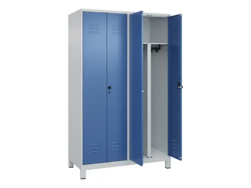PBM-locker,HxBxD 1950x1200x500mm,4vak,vak B 300mm,draaigrendel
