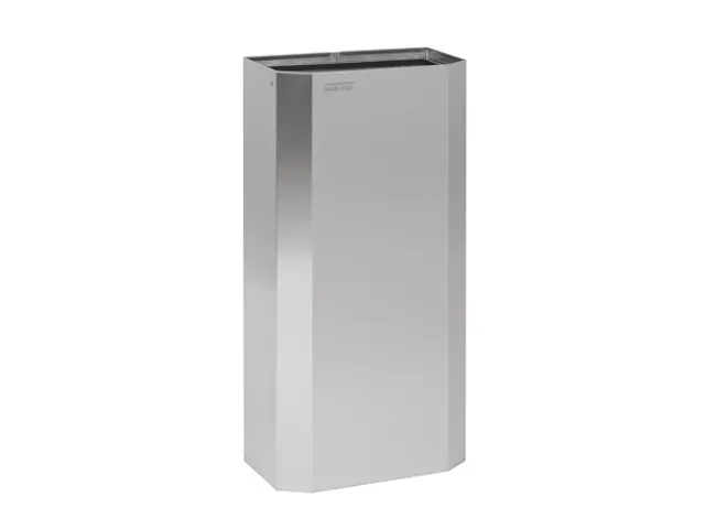 Poubelle ouverte 40 litres Inox
