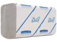 Scott Papieren Handdoeken, Interfold, 1 laag, 21,5 x 21,5 cm, Wit