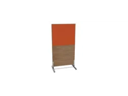 scheidingswand,HxB 1545x800mm,NT-cherry,BN3012-oranje