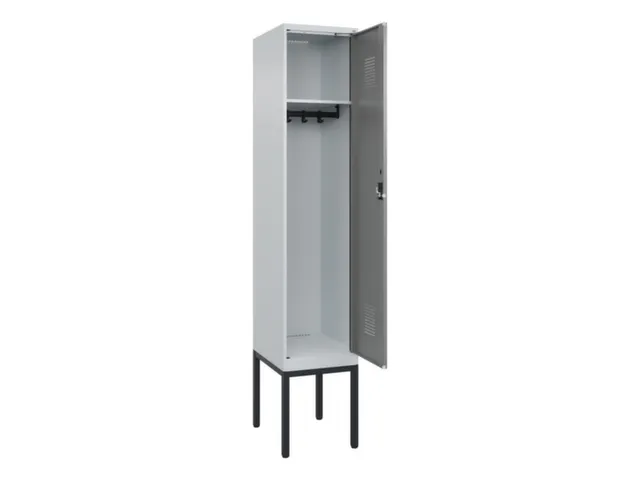 locker,HxBxD 2120x400x500mm,1vak,vak B 400mm,cil.-slot,voetonderstel