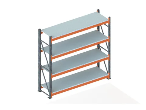 Breedvakstelling Basisveld Hxbxd 2700x2870x800mm 4 Stalen Legborden