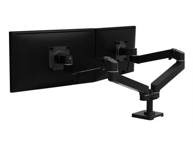 Monitorarm Ergotron LX Series 45-686-292 2 Schermen 27 Inch Zwart