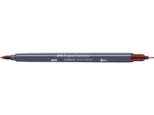 Sketchmarker Faber-Castell Goldfaber 378 mahogany op alcoholbasis