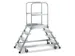 Bordestrap Aluminium Bordes 1920x 600x 800mm 2x8treden Aluminium