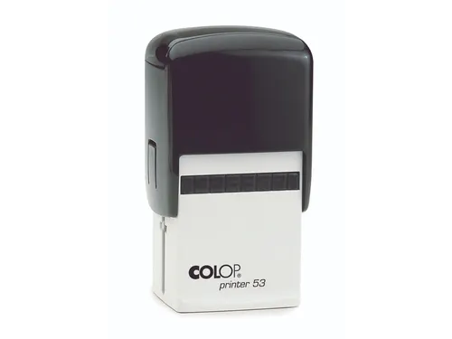 Tekststempel Colop Printer 53 port betaald Zwart