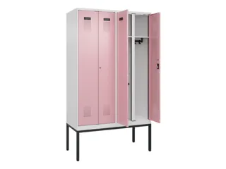 locker voor scheiding van kleding,HxBxD 2120x1200x500mm,4vak - 1