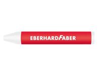 waskrijt Eberhard Faber 3-kantig watervast wit