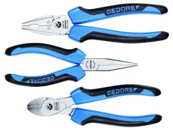 GEDORE S 8003 JC Tangen-set KBZ.SEITS.FLARU. 3K 3-delig