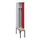 locker met bank,voor scheiding van kleding,HxBxD 2120x300x815mm,1vak